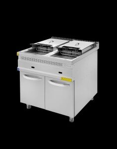Freidora a gas con mueble Serie 930 TURHAN Doble - Imagen 1