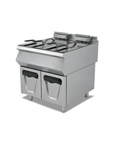 Freidora a gas 24+24 litros con mueble Serie 900 800mm - Imagen 1