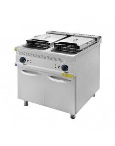 Freidora eléctrica con mueble Serie 930 TURHAN Cuba Doble 16,5+16,5KW - Imagen 1