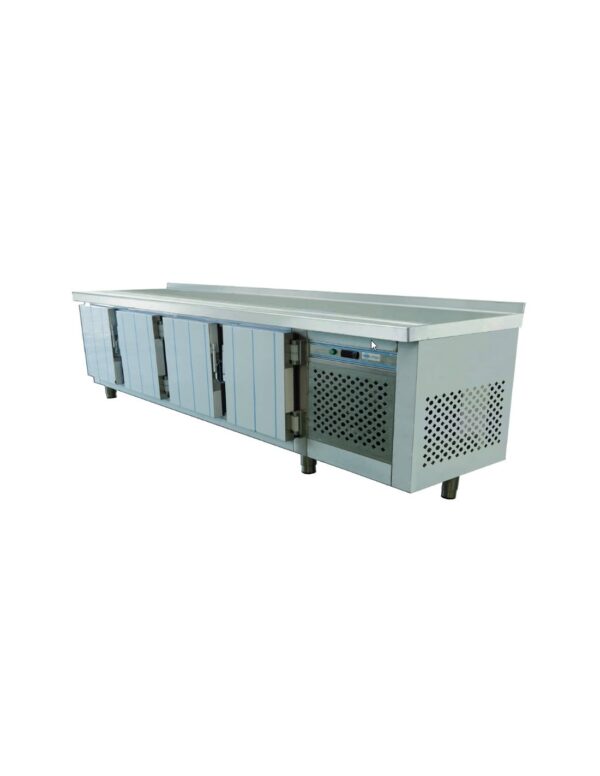 mesa-baja-refrigerada-mb-2500-4-puertas-altura-600mm