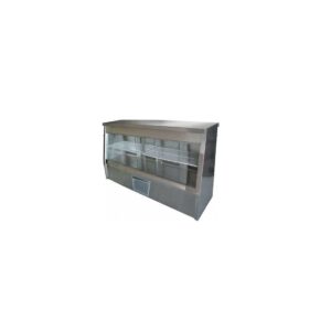 Vitrina cerrada de acero inoxidable VC-1500 - Imagen 1