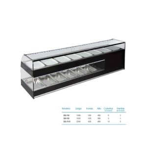 VITRINAS REFRIGERADAS GRUPO INCORPORADO DB-Fi6 - Imagen 1