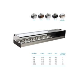 VITRINAS REFRIGERADAS GRUPO INCORPORADO R-8I - Imagen 1