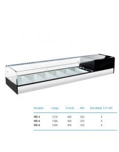 VITRINAS REFRIGERADAS GRUPO INCORPORADO MB-8 - Imagen 1