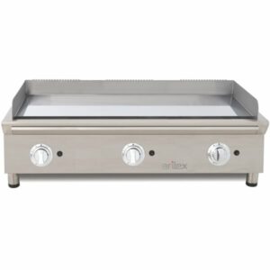 Frytops Eléctrico 100 cm ARILEX acero de 15 mm con baño de cromo duro Línea 600 100FRYGCN - Imagen 1