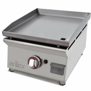 Plancha a gas 40 cm ARILEX en acero laminado de 6 mm 40PGLN - Imagen 1