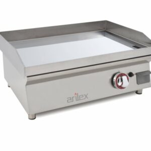 Plancha a gas 60 cm ARILEX en acero 15 mm con  baño cromo duro 60PGCN - Imagen 1