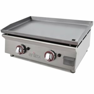 Plancha a gas 60 cm ARILEX en acero laminado de 6 mm 60PGLN - Imagen 1