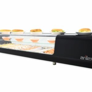 Vitrina refrigerada de tapas ARILEX PLACA LISA doble piso capacidad 8 bandejas GN1/3 8VTL VISION DOBLE - Imagen 1