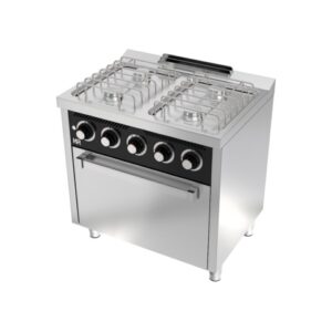 COCINA BASIC 4 FUEGOS 600 CON HORNO HR CB4F600H - Imagen 1