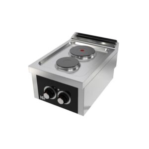 COCINA ELECTRICA 2 PLACAS 600 SOBREMESA HR CE2P600S - Imagen 1