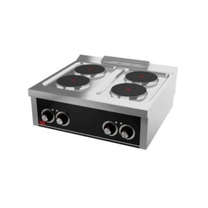 COCINA ELECTRICA 4 PLACAS 750 SOBREMESA HR CE4P750S - Imagen 1