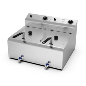 FREIDORA 10L+10L ECONOMICA (DOBLE) 4,2KW HR FD10L10L600 - Imagen 1