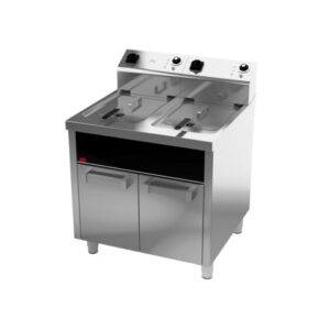FREIDORA 15L+15L TRIFASICA 6 SERIE 750 ESTANTE HR FD15L15LTRIF750E - Imagen 1