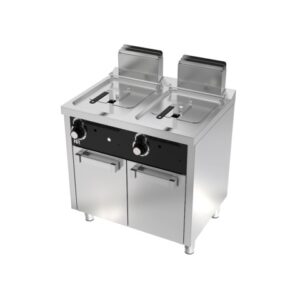 FREIDORA GAS 8L+8L SERIE 600 ESTANTE HR FDG8L8L600E - Imagen 1