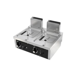 FREIDORA GAS 8L+8L SERIE 600 SOBREMESA HR FDG8L8L600S - Imagen 1