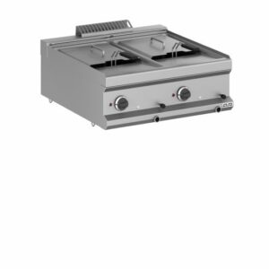 Freidora Eléctrica Sobremesa 2 cubaS 12+12 Litros 18 kW MFRE77T MAGISTRA PLUS 700 - Imagen 1