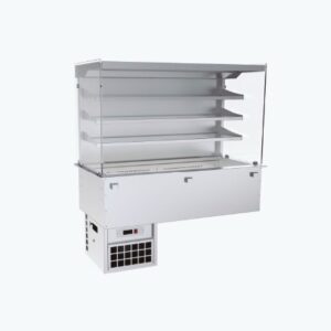 Vitrina Buffet refrigerada recta mural con puertas abatibles encastrable GN 4/1 VMRA04GN DISTFORM - Imagen 1