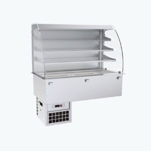 Vitrina 6 GN 1/1 3 niveles con cuba F1101003 DISTFORM - Imagen 1