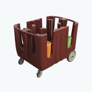 Carro de stock de platos de polietileno 1090x720x800 F0261504 DISTFORM - Imagen 1